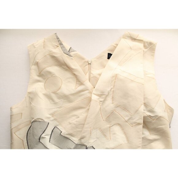 Piazza Sempione Sleeveless Jacquard Dress Size IT 44/ US 8 - Picture 4 of 8